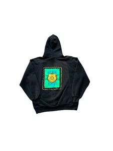 VTG Russell Athletic AYSO 1994 Davis CA Black Pullover Hoodie Size Large 90s - Picture 1 of 5