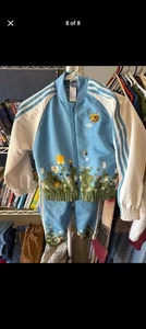 AdidasXMinecraft tracksuit Size 7/8 Kids - Picture 1 of 8