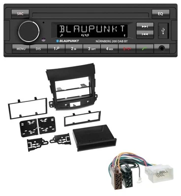 Blaupunkt USB DAB MP3 Bluetooth Autoradio für Citroen C-Crosser Mitsubishi Outla - Bild 1 von 4