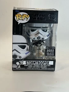 Funko Pop! Vinyl: Star Wars - Stormtrooper -2022 Galactic Convention Exclusive - Picture 1 of 4