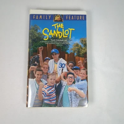 The Sandlot (VHS, 1993) Clamshell Excellent Condition CLASSIC Family Feature Foto 1 de 4