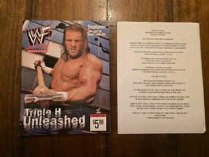 WWF RAW Programm HHH Triple H November 2000 Fleet Center Oktober Boston MA - Bild 1 von 20
