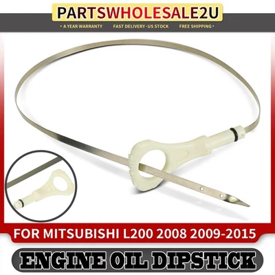 Engine Oil Dipstick for Mitsubishi L200 2008 2009 2010 2011-2014 2015 1255A027 - Image 1 of 4