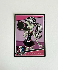 1 Monster High Doll Frankie Stein Cheer Fear Squad Fearleading Trading Card - Picture 1 of 5