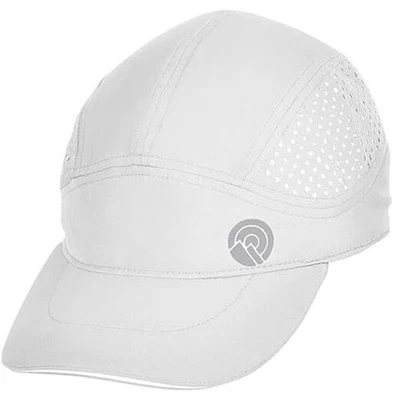 Gorra de correr para hombre - Gorra de correr de ajuste seco para mujer, tenis talla única blanca Foto 1 de 4