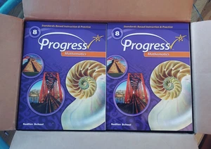 Progress Mathematics - Sadlier School - Lvl 8 - Workbooks - Classroom Set of 16 - Picture 1 of 7