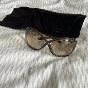 Brown Tom Ford Whitney Sunglasses with Case & Lens Cloth - Picture 1 of 13