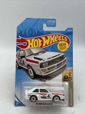 HOT WHEELS DIECAST CAR-BAJA BLAZERS-'84 AUDI SPORT QUATTRO - Image 1 of 4