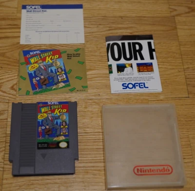 Wall Street Kid (Nintendo Entertainment System, 1990) FUNDA DE REPUESTO Foto 1 de 4