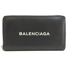 BALENCIAGA   Long wallet (with coin pocket) logo Leather