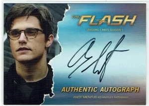 The Flash Season 1 Autograph Card AM1 Andy Mientus as Hartley Rathaway Auto - Zdjęcie 1 z 2