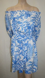 Lilly Pulitzer Jamielynn Off The Shoulder Dress Glisten in the Sun 015916 XL NEW - Picture 1 of 14