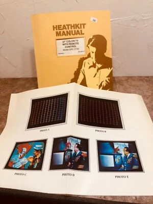 HEATHKIT 1985 27" TV a color con control remoto modelo GRC-2700 manual de montaje bonito Foto 1 de 4