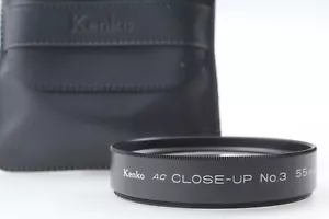 【TOP MINT】 Kenko ac close up 55mm No.3 Filter Thread - Close-up Lens From Japan - Picture 1 of 8