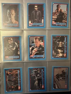 TERMINATOR 2 : Topps Complete Trading Sticker Set 1-44 SERIES 2 1991 ARNIE - Picture 1 of 6
