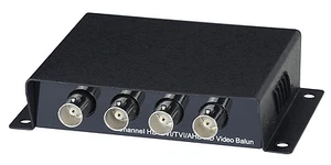 4 Channel HD-CVI/TVI/AHD HD Video Passive Transceiver (Balun) - Picture 1 of 2