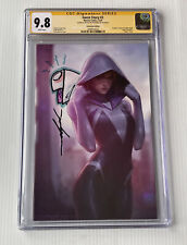 Jeehyung Lee Signed Autographed Sketch Gwen Stacy #2 Marvel Comics CGC 9.8