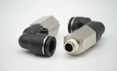 CHELIC SQSL3 1202 Ø12*1/4" BSPT Long male elbow push to connect Fitting 10/BAG - Image 1 of 4