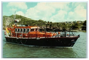Postcard Lifeboat RNLB Spirit of Derbyshire Ilfracombe Lifeboat Devon - Picture 1 of 2