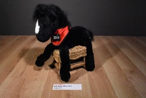 Bolsa de frijoles Wells Fargo Pony Al Black and White Horse 2009 (310-2313-1) - Imagen 1 de 5