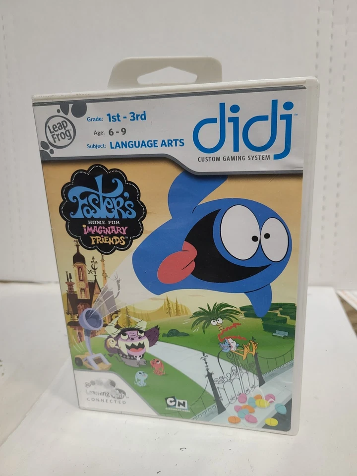 Sistema de juego completo Leap Frog Foster's Home For Imaginary Friends didj DIDJ Foto 1 de 3
