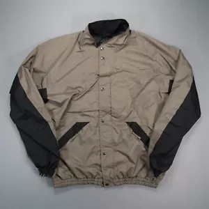 Footjoy Jacket Mens Extra Large Brown DryJoys Golf Full Zip Lined XL - Picture 1 of 11