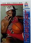1995 Retro He's Back 1993 Upper Deck Michael Jordan #204, NBA Finals MVP Bulls