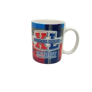 NFL Super Bowl XL 40 Football Detroit Coffee Mug 2006 - Picture 1 of 6