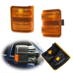 For 08-16 Ford F250 F350 F450 Side Mirror Marker Amber Turn Signal Light L+R OEM - Picture 1 of 8