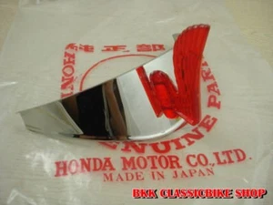 Honda CB72 CB77 CL72 CL77 CB175 CB250 CB350 CB450 Headlight Visor Wing Cap Japan - Picture 1 of 6