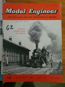 The Model Engineer Magazine Vol. 127 No. 3189 23 Aug 1962 FREEPOST IN AUSTRALIA - Picture 1 of 1