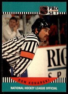 Don Koharski 1990-91 Pro Set #691