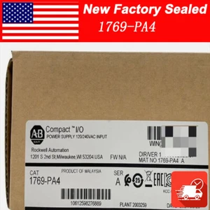 Nuevo módulo de fuente de alimentación Allen-Bradley 1769-PA4 CompactLogix - Imagen 1 de 2