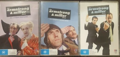 THE ARMSTRONG & MILLER SHOW DVD COMPLETE FIRST SECOND THIRD SERIES SEASON 1 2 3 - Image 1 of 3
