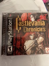 Castlevania Chronicles Sony PS1, complete booklet, case, disc - Authentic