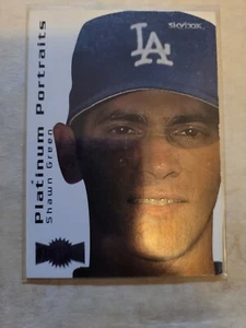 2000 Skybox Metal Platinum Portraits #PP10 Insert Shawn Green Dodgers NM - Picture 1 of 1