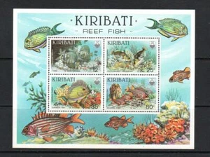 KIRIBATI MNH 1985 MS236 REEF FISH - Picture 1 of 1