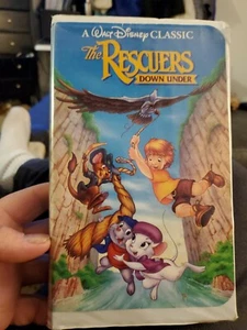 The Rescuers Down Under VHS Black Diamond 1991 - Picture 1 of 5