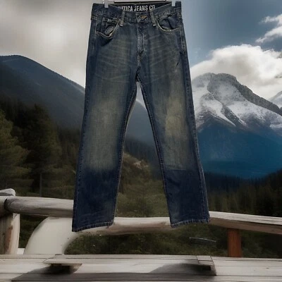 NAUTICA MENS BLUE JEANS 30X30 RELAXED FIT 100% COTTON DENIM N-RELAXED - Image 1 of 2