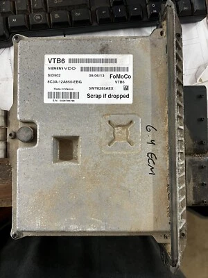 2008-2010 Ford F250 F350 Super Duty 6.4L дизельный ECU ECM модуль 8C3A-12A650-EBG - Изображение 1 из 3