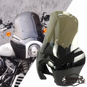 Headlight Fairing Windshield Kit For Harley Street Bob FXBB FXBBS 2018-2024 - Picture 1 of 8