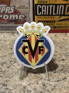 Villarreal CF Soccer Team Logo 2.5in Premium Decal Sticker Spain Futbol - Picture 1 of 4