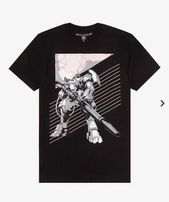 Camiseta Mobile Suit Gundam: The Witch From Mercury Chuatury Doble Cara Mediana Foto 1 de 4