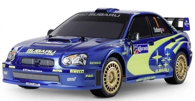 1:10 / Tamiya 47372, TT-01 Bausatz RC Subaru Impreza WRX mit Motor, Fahrregler - Bild 1 von 4
