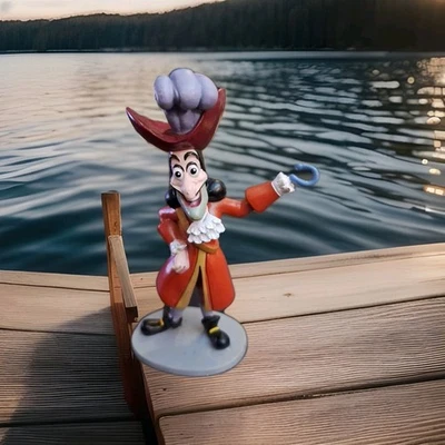 Disney Capitán Garfio Jake Neverland Piratas Peter Pan PVC Figura Decoración de Pasteles 4.5" Foto 1 de 4