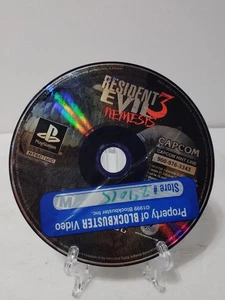 Resident Evil 3: NEMESIS Sony PlayStation 1999 PS1 DISC Only TESTED Blockbuster - Picture 1 of 7