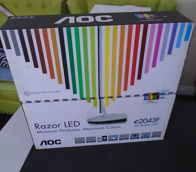 AOC E2043F 20" 60HZ LCD MONITOR - Image 1 of 4