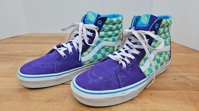 Vans Sk8-Hi Color Block High Top Skateboard Sneakers Shoes US Women 10 Men 8.5 - Image 1 of 4