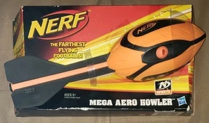 Nerf Orange/ Black Mega Aero Howler Football 2011 - New In Box - Picture 1 of 7