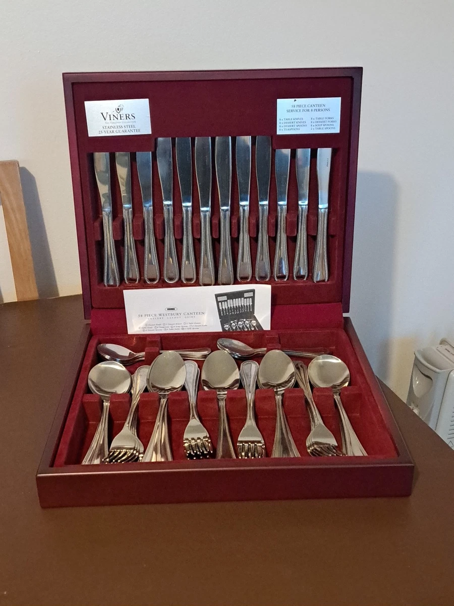 Viners Cutlery Sets & Canteens with 58 Items in Set for sale | eBay UK